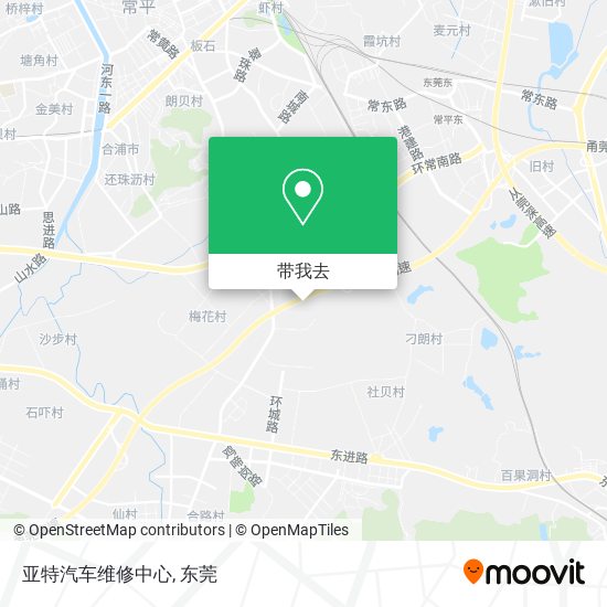 亚特汽车维修中心地图