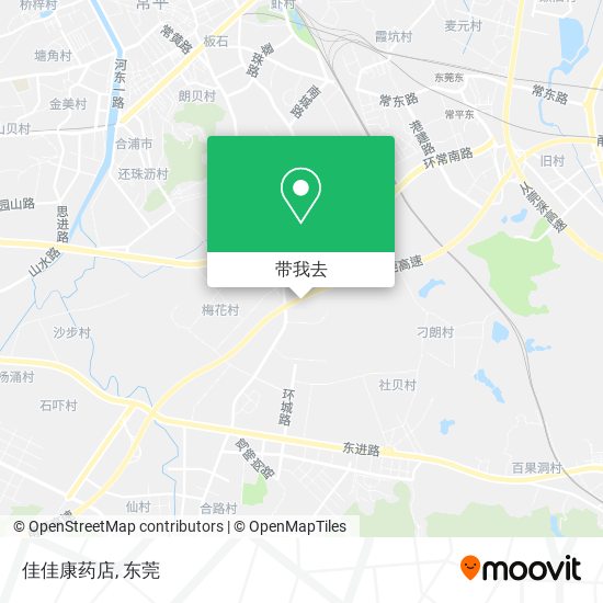 佳佳康药店地图