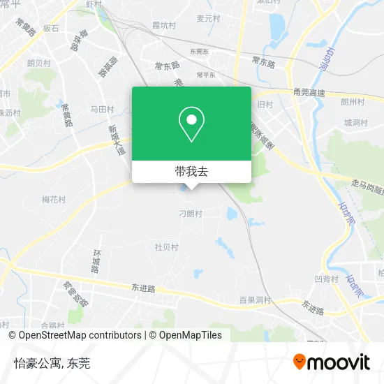 怡豪公寓地图