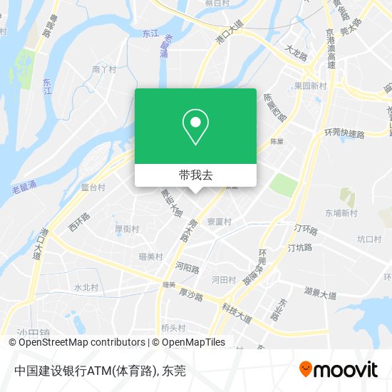 中国建设银行ATM(体育路)地图