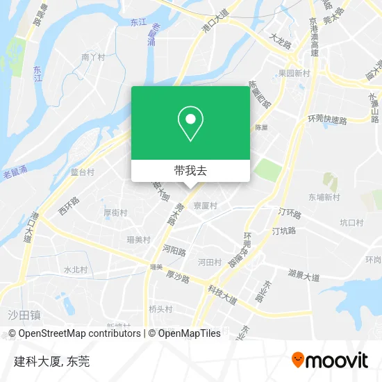 建科大厦地图
