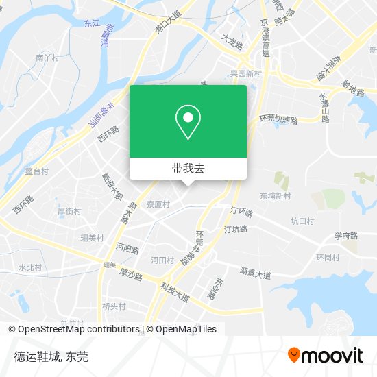 德运鞋城地图