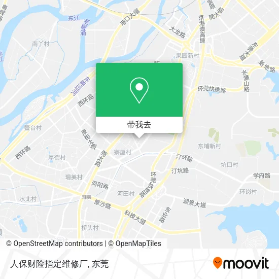 人保财险指定维修厂地图