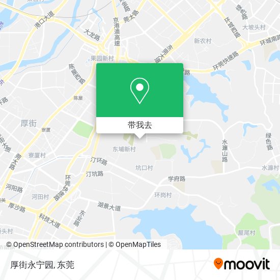 厚街永宁园地图