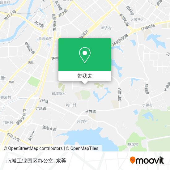 南城工业园区办公室地图