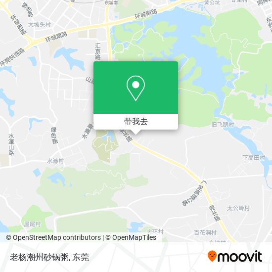 老杨潮州砂锅粥地图