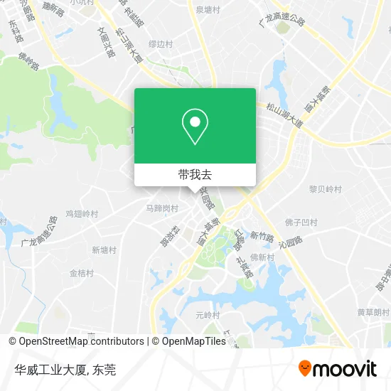 华威工业大厦地图