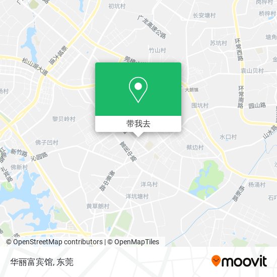 华丽富宾馆地图