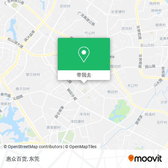 惠众百货地图