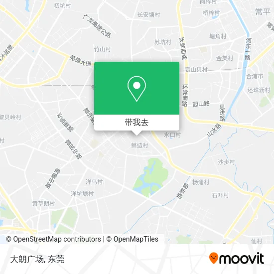 大朗广场地图