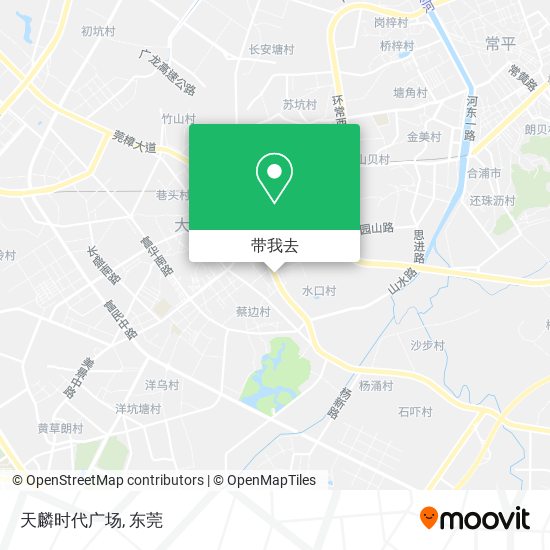 天麟时代广场地图