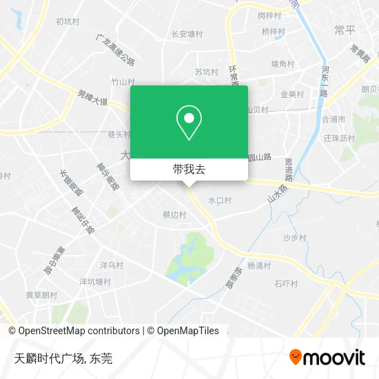 天麟时代广场地图