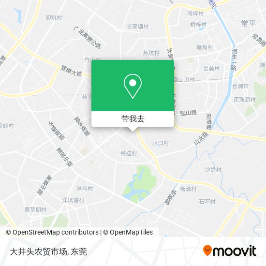 大井头农贸市场地图