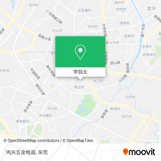 鸿兴五金电器地图