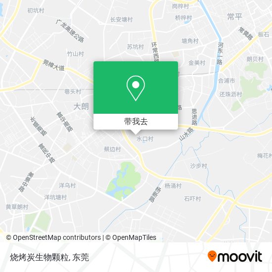 烧烤炭生物颗粒地图