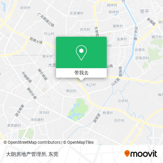 大朗房地产管理所地图