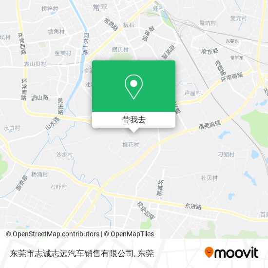 东莞市志诚志远汽车销售有限公司地图
