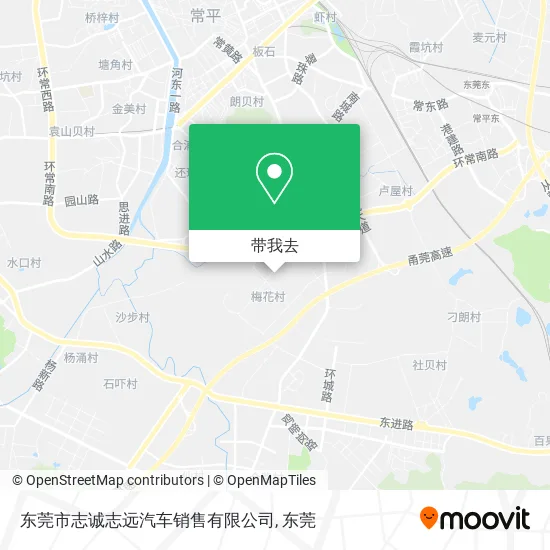 东莞市志诚志远汽车销售有限公司地图