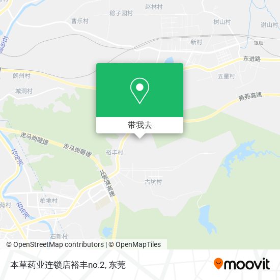 本草药业连锁店裕丰no.2地图