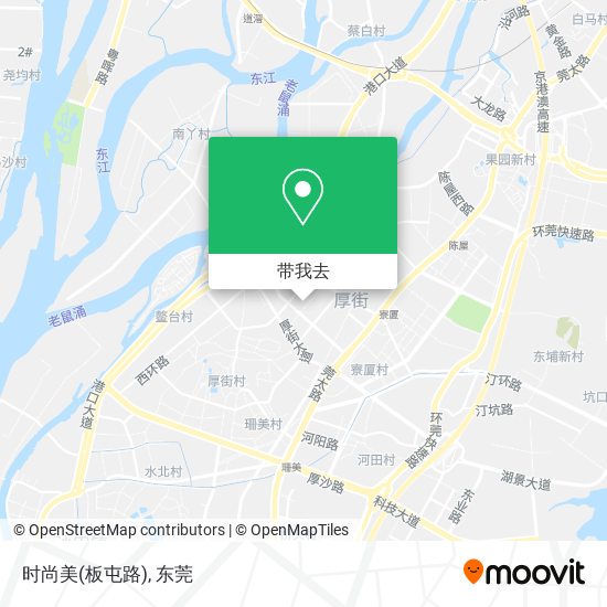 时尚美(板屯路)地图