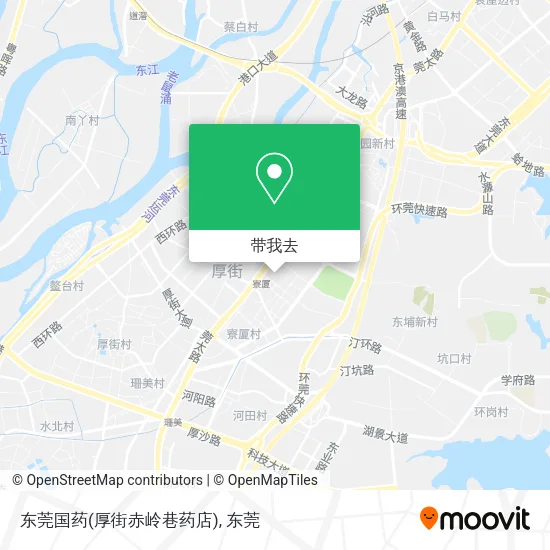 东莞国药(厚街赤岭巷药店)地图