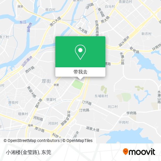 小湘楼(金莹路)地图