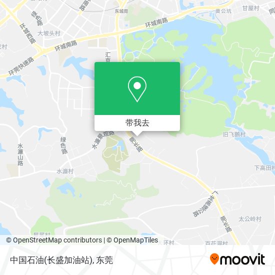 中国石油(长盛加油站)地图