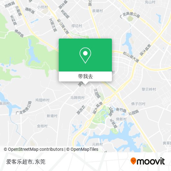 爱客乐超市地图