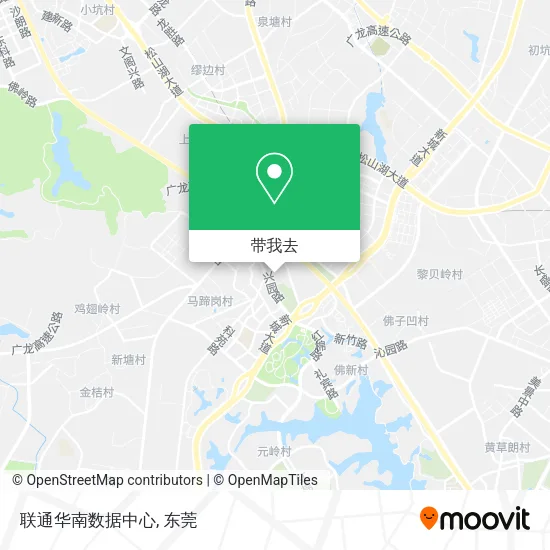 联通华南数据中心地图