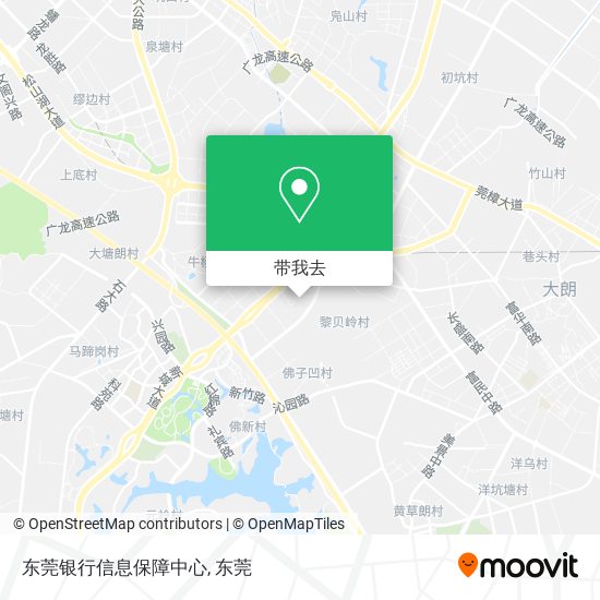 东莞银行信息保障中心地图