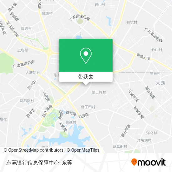 东莞银行信息保障中心地图
