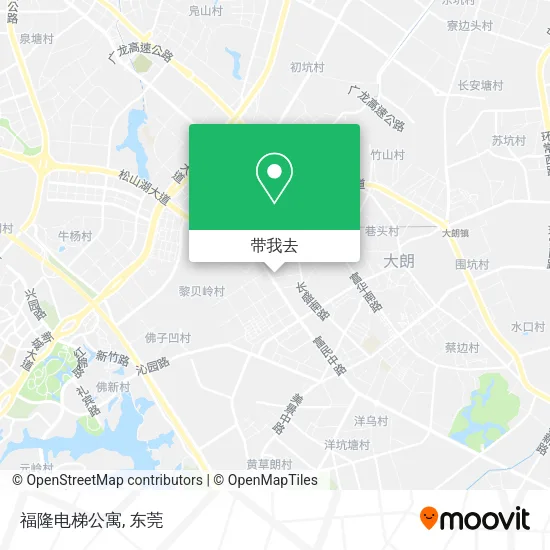 福隆电梯公寓地图