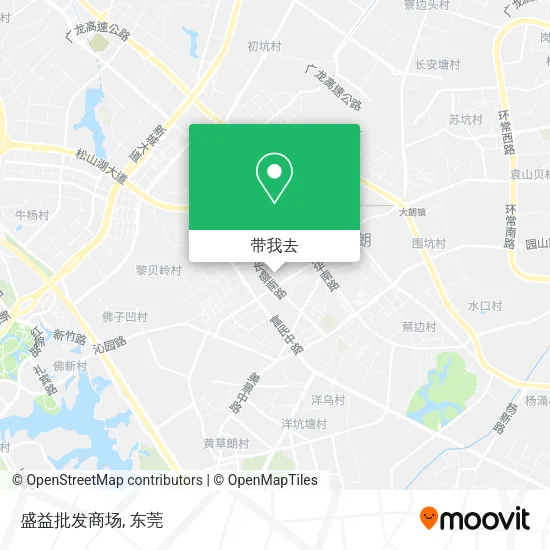 盛益批发商场地图