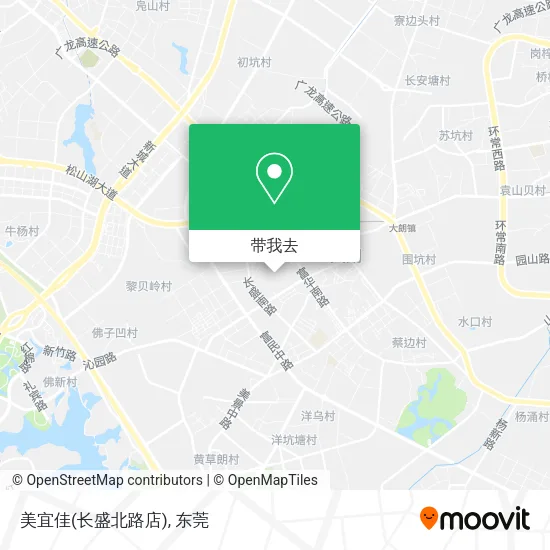 美宜佳(长盛北路店)地图