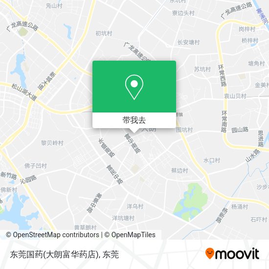 东莞国药(大朗富华药店)地图