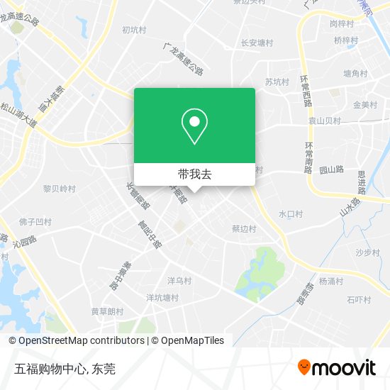 五福购物中心地图
