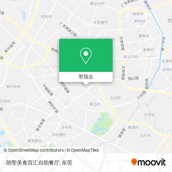 朗聖美食百汇自助餐厅地图
