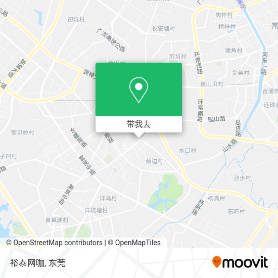 裕泰网咖地图