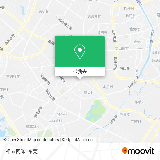 裕泰网咖地图