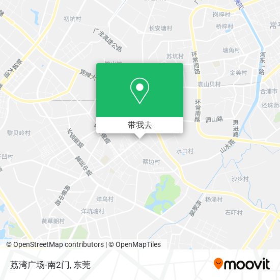 荔湾广场-南2门地图