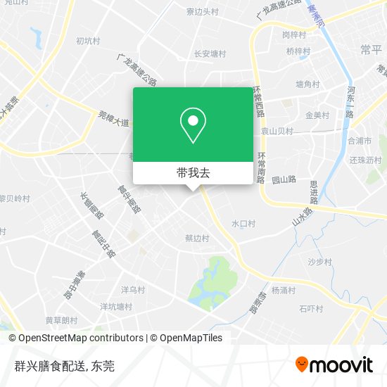 群兴膳食配送地图