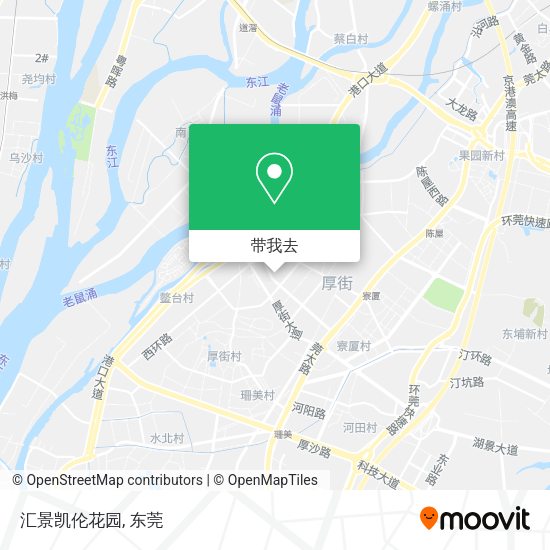 汇景凯伦花园地图