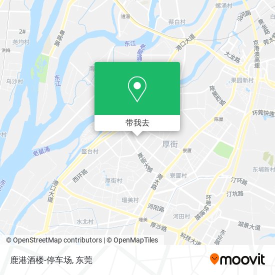 鹿港酒楼-停车场地图