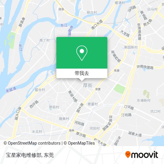宝星家电维修部地图