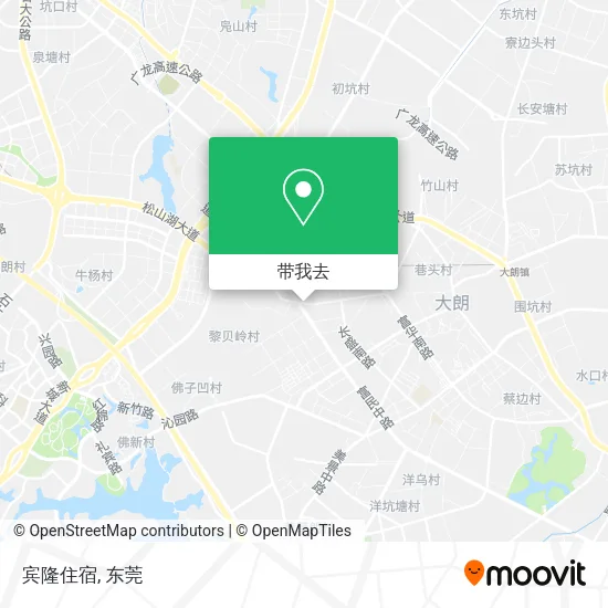 宾隆住宿地图