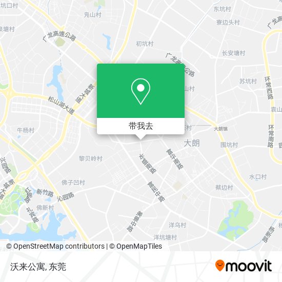 沃来公寓地图