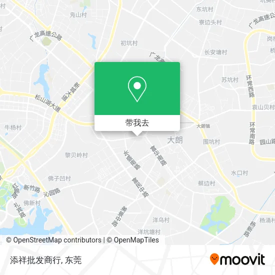 添祥批发商行地图