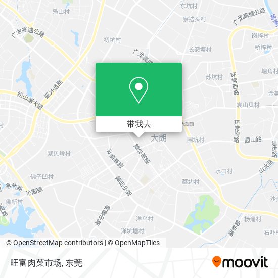 旺富肉菜市场地图