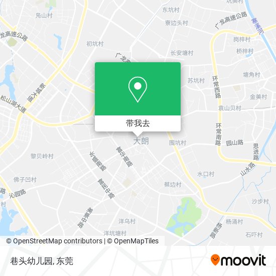 巷头幼儿园地图