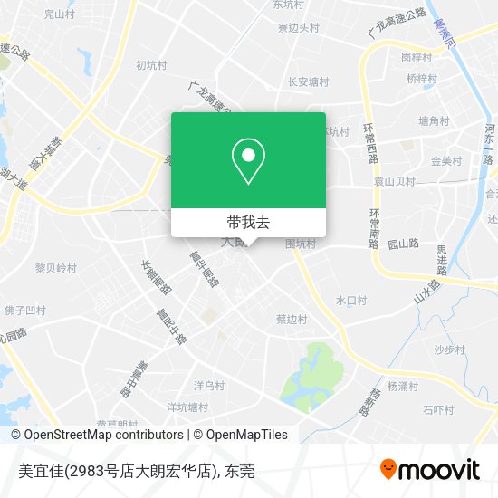 美宜佳(2983号店大朗宏华店)地图